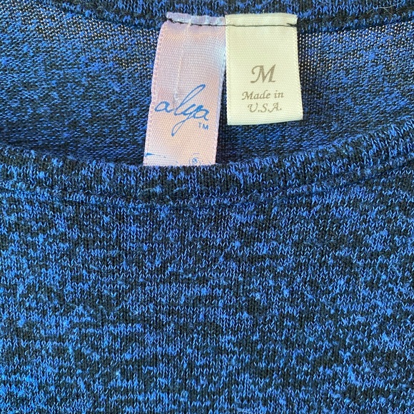 Women’s junior’s Blue long sleeve dress M Alya - Picture 2 of 4